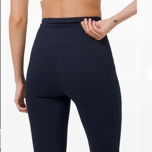 Swift speed hr crop 21” true navy lululemon legging